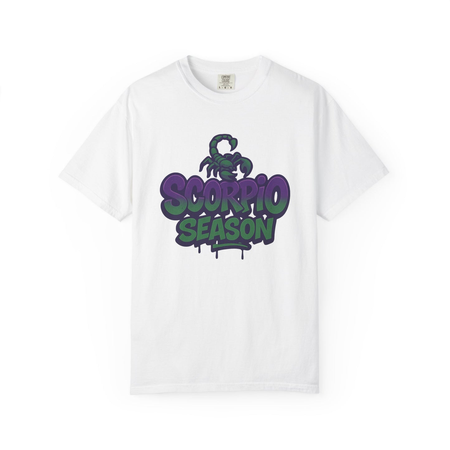 Scorpio Season Graphic T-Shirt, Stylish Scorpio Tee, Birthday Gift for Scorpio, Astrology Fan Apparel, Casual October T-Shirt