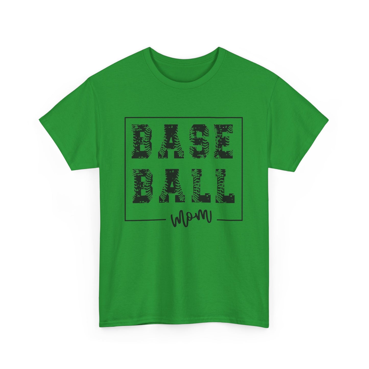Baseball Mom - Unisex Heavy Cotton Graphic Tee (Gildan) - Size: S-5XL