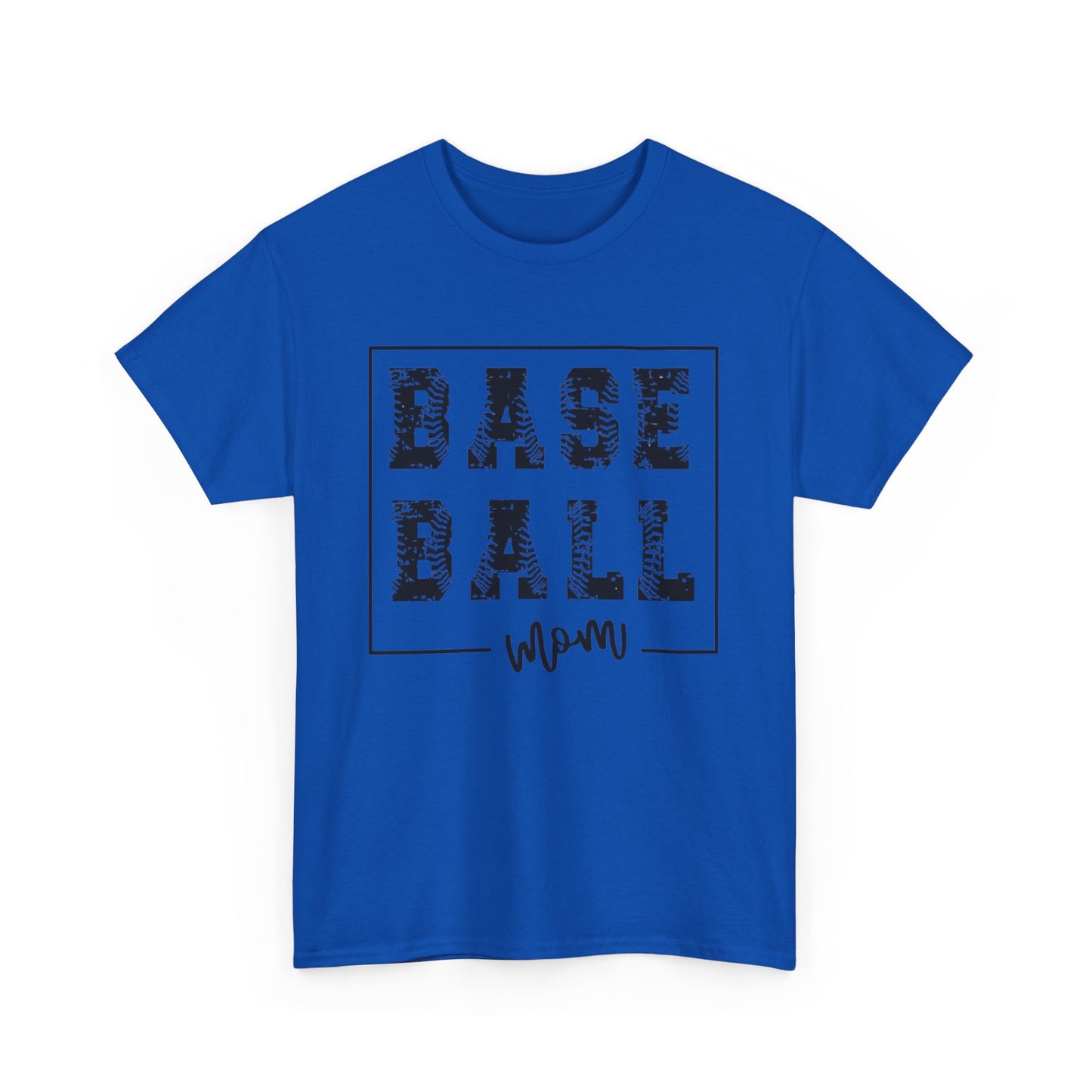 Baseball Mom - Unisex Heavy Cotton Graphic Tee (Gildan) - Size: S-5XL