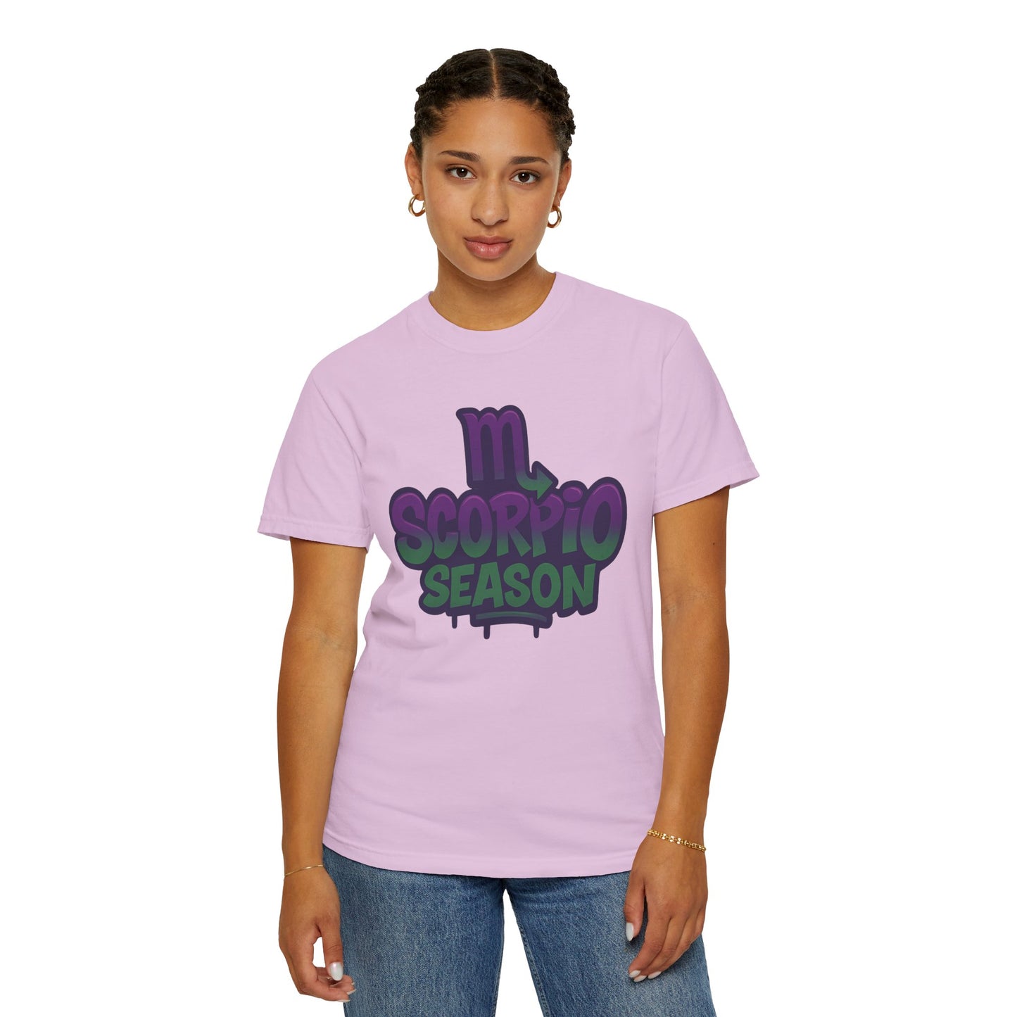 Scorpio Season Graphic T-shirt, Unisex Tee, Zodiac Shirt, Astrology Apparel, Gift for Scorpio, Horoscope Fashion