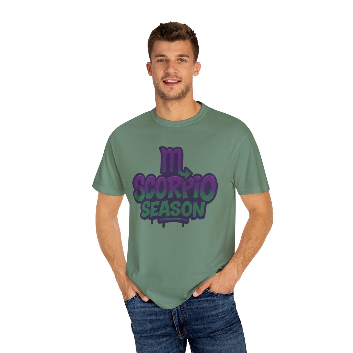 Scorpio Season Graphic T-shirt, Unisex Tee, Zodiac Shirt, Astrology Apparel, Gift for Scorpio, Horoscope Fashion