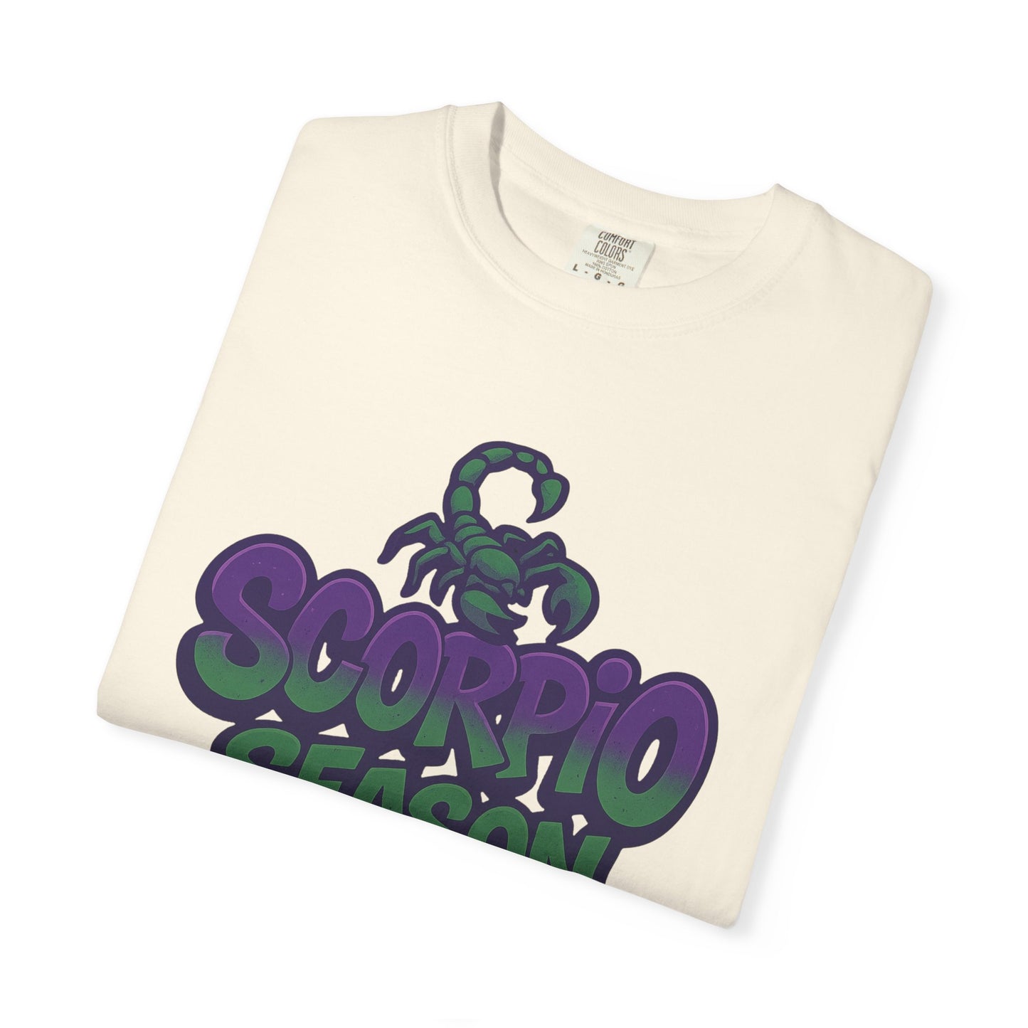 Scorpio Season Graphic T-Shirt, Stylish Scorpio Tee, Birthday Gift for Scorpio, Astrology Fan Apparel, Casual October T-Shirt