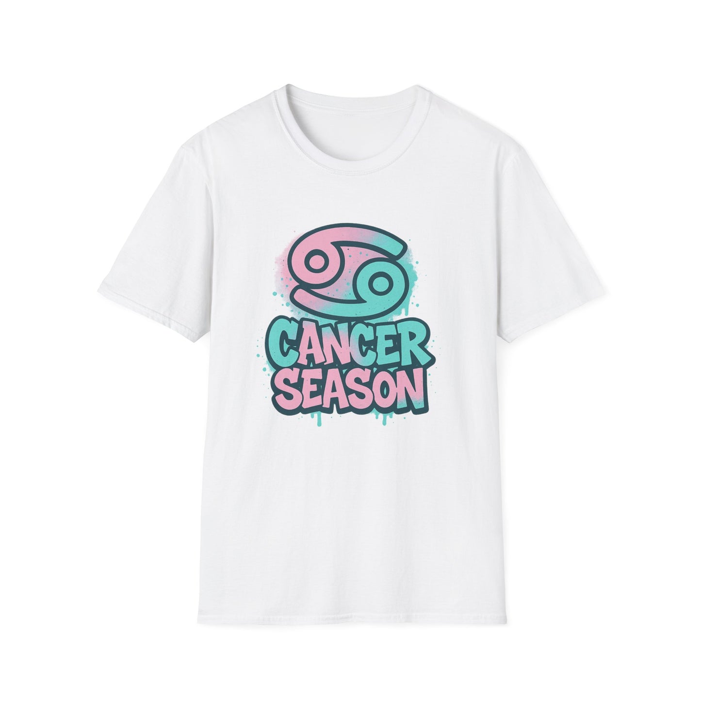 Cancer Season - Unisex Softstyle Graphic T-Shirt - Size: XS-5XL