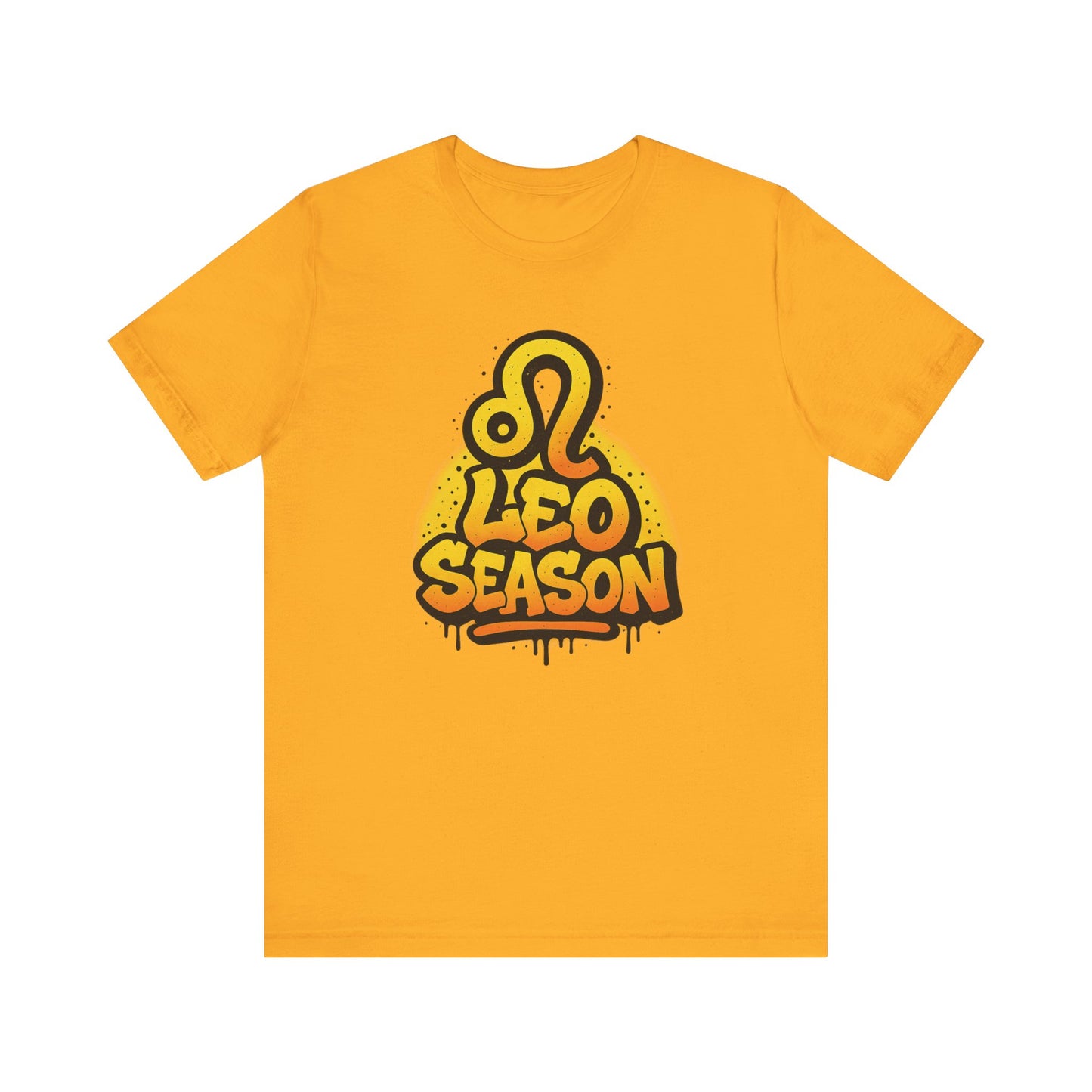Leo Season Graffiti Graphic Tee – Bold Zodiac T-Shirt in Multiple Colors & Sizes: XS-5XL