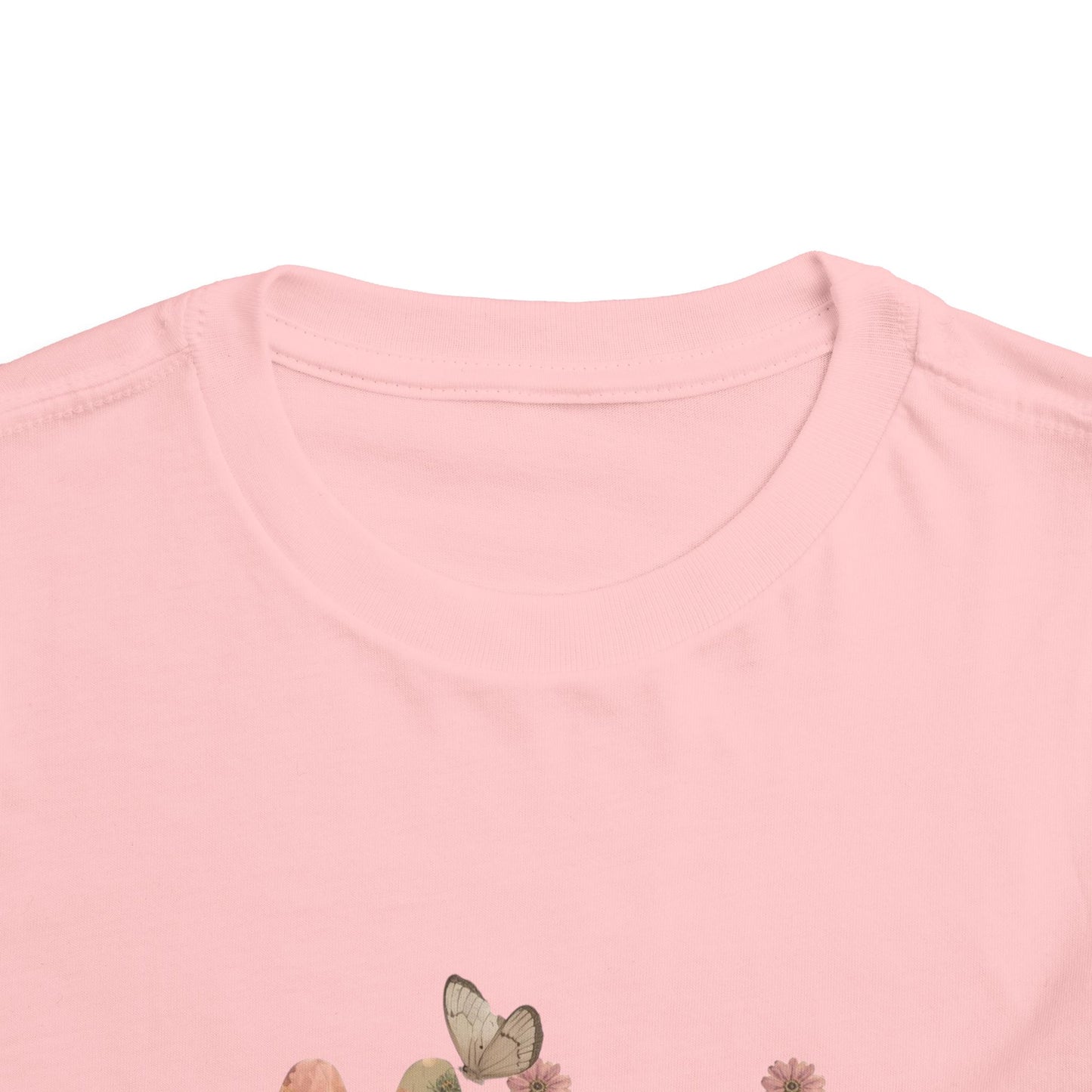 "Mini" Spring Floral Toddler Tee (Bella Canvas) - Size: 2T-5T - Mama & Mini Matching Shirts