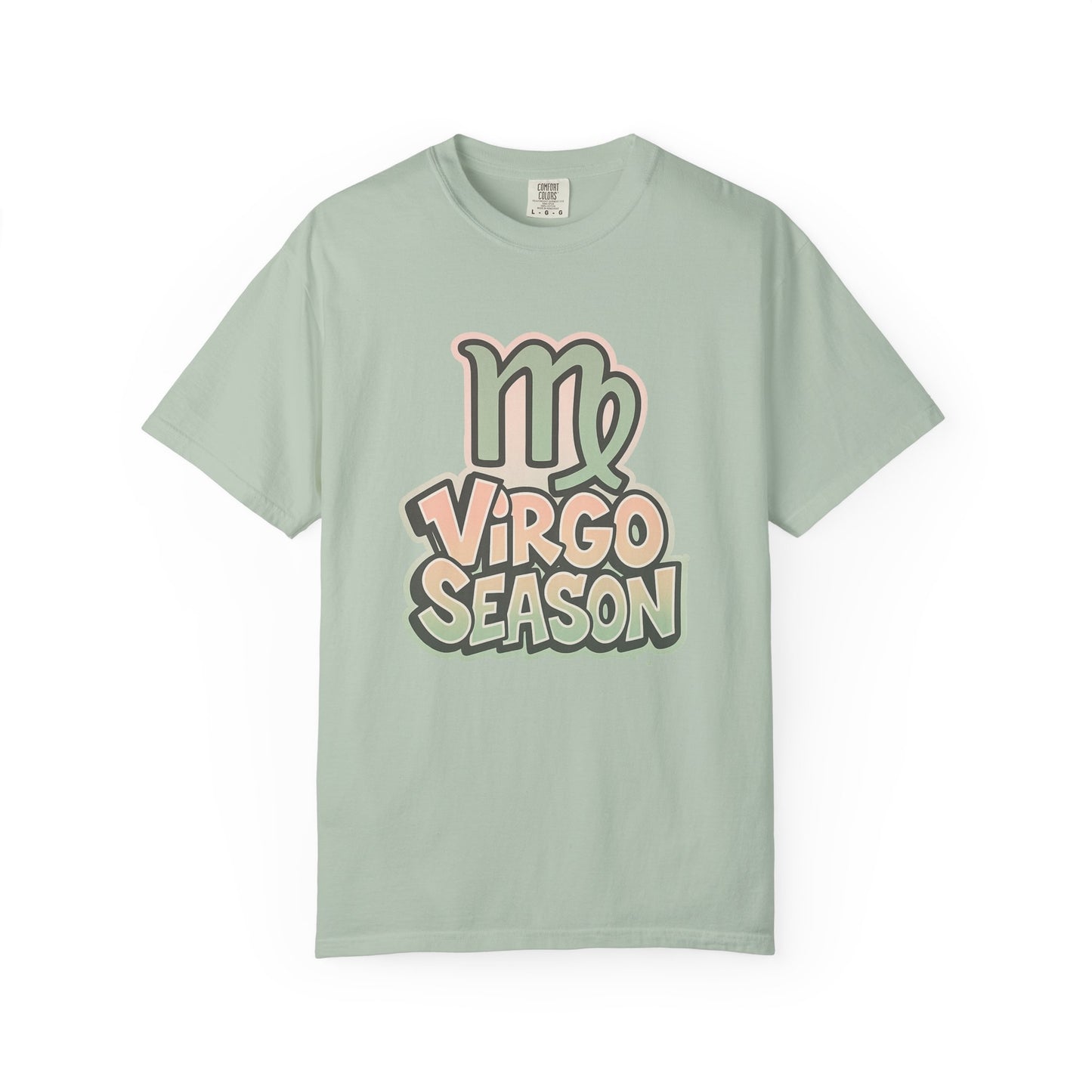 Virgo Season - Unisex Garment-Dyed Graphic T-Shirt (Comfort Colors) - Size: S-4XL