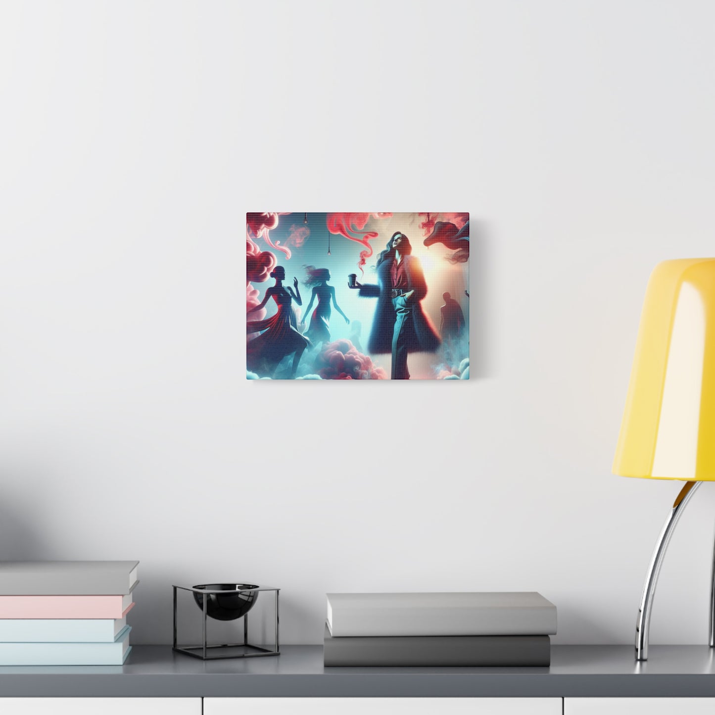 Mystical Smoke Fashionista - Stretched Matte Canvas, 12x9 Horizontal