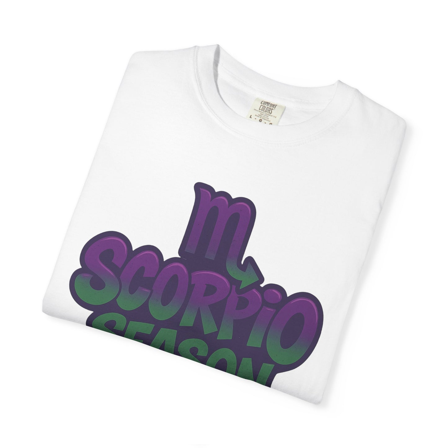 Scorpio Season Graphic T-shirt, Unisex Tee, Zodiac Shirt, Astrology Apparel, Gift for Scorpio, Horoscope Fashion