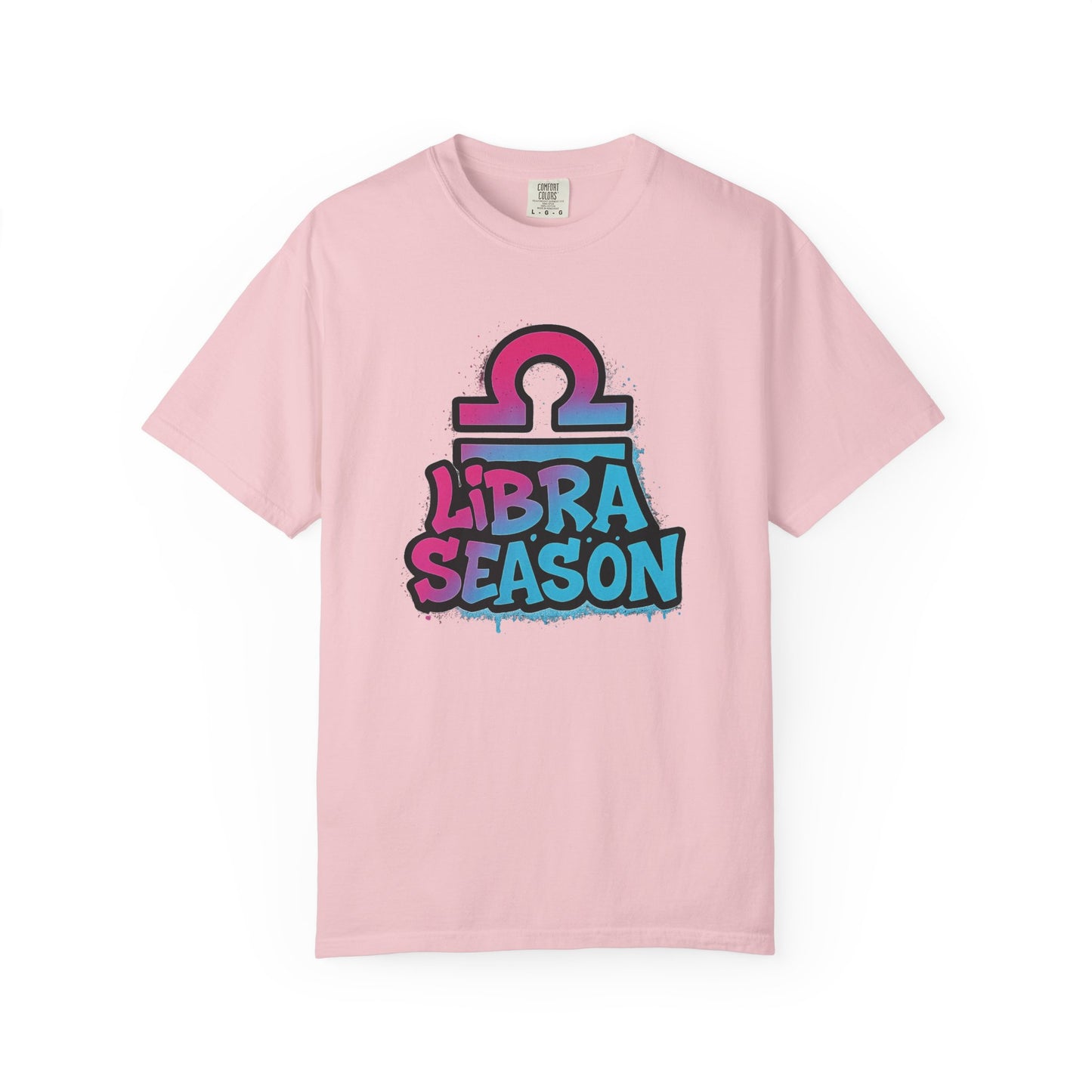 Libra Season - Unisex Garment-Dyed Graphic T-shirt (Comfort Colors) - Size: S-3XL