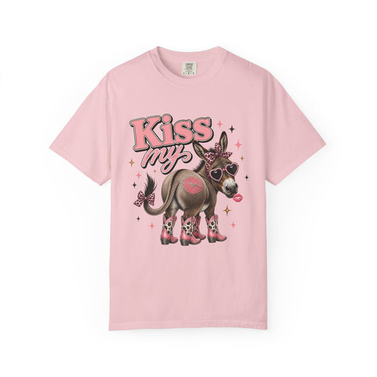 Kiss My Donkey T‑Shirt — Retro Sassy Graphic Tee - Size: S-4XL