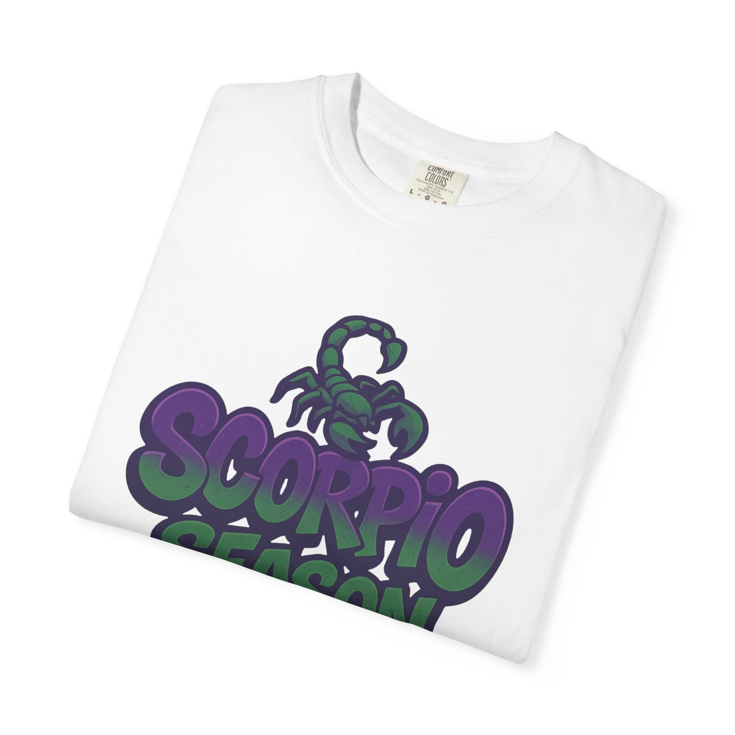 Scorpio Season Graphic T-Shirt, Stylish Scorpio Tee, Birthday Gift for Scorpio, Astrology Fan Apparel, Casual October T-Shirt