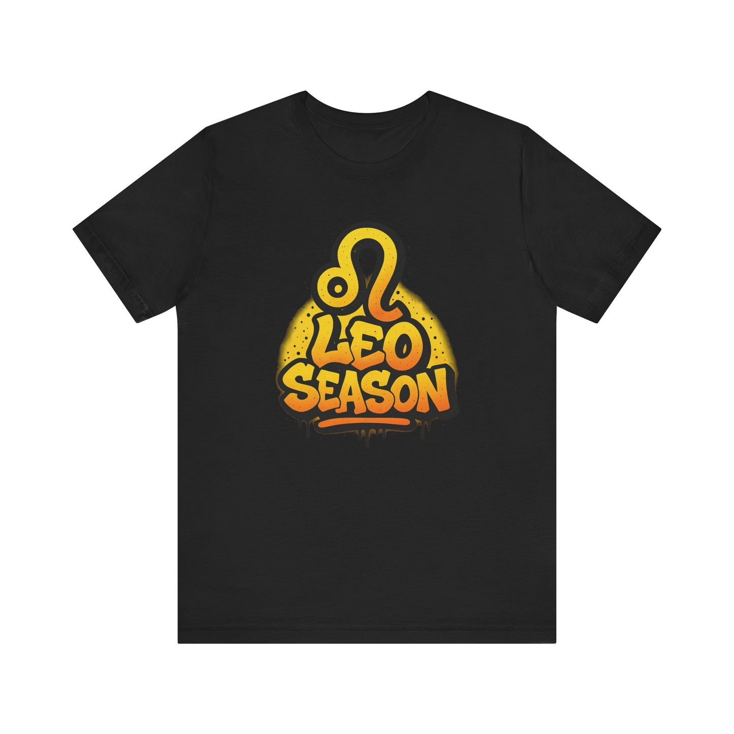Leo Season Graffiti Graphic Tee – Bold Zodiac T-Shirt in Multiple Colors & Sizes: XS-5XL