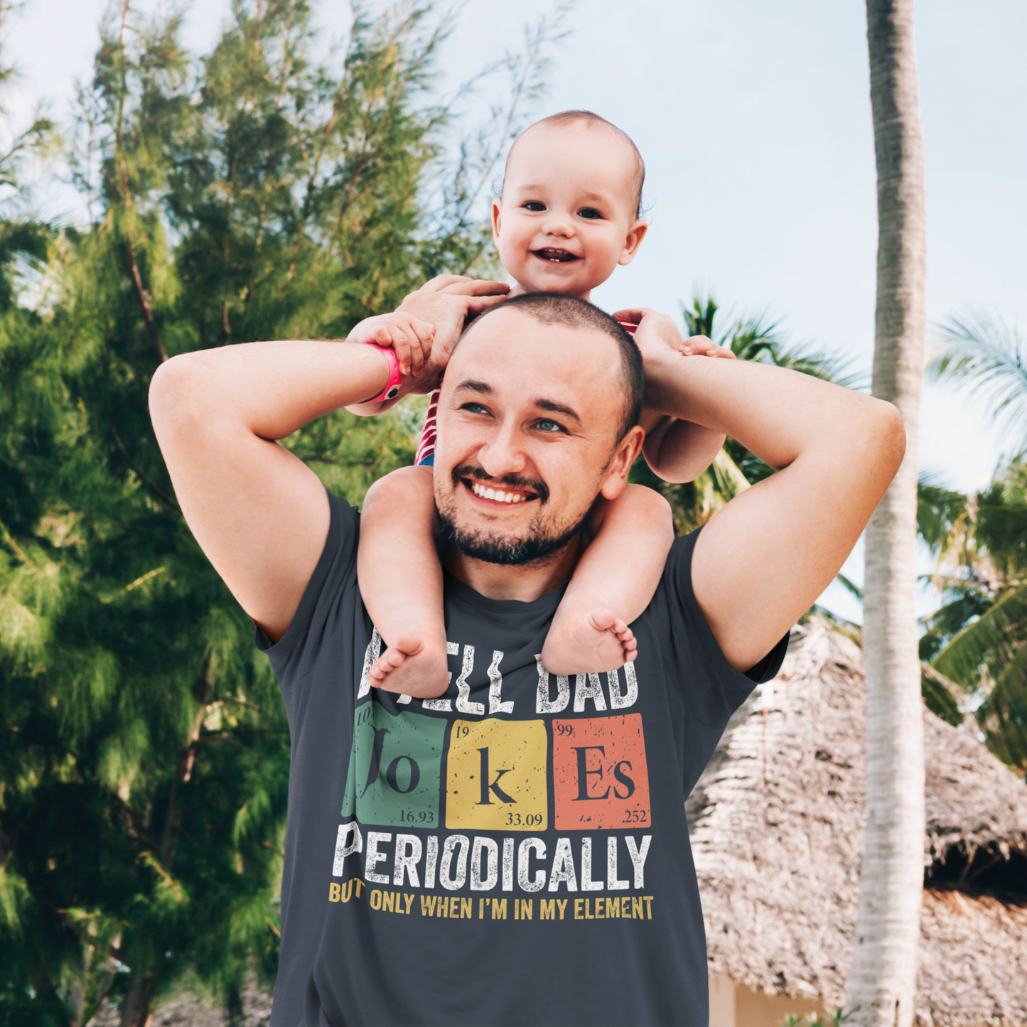 I Tell Dad Jokes - Graphic Tee (Bella Canvas) - Size: S-4XL - (Father's Day Collection)