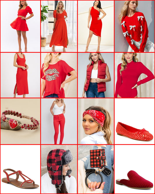 10 Ways to Wear Red on National Wear Red Day