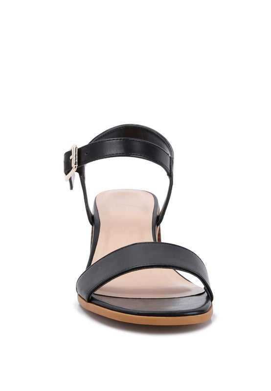 London Rag - Varya Stacked Heel Sandals