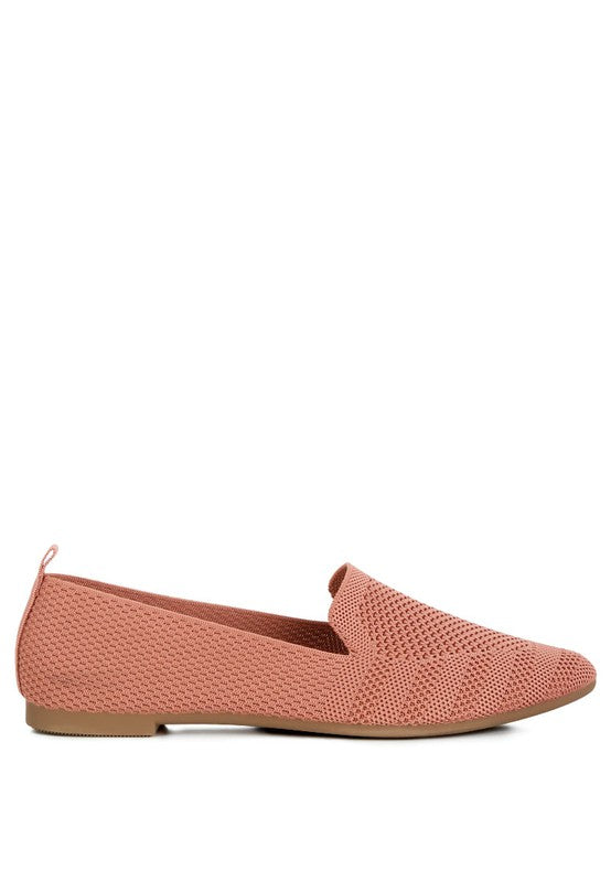 London Rag - Akili Knit Textile Solid Flats