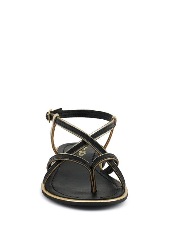 Rag & Co - Pheobe Strappy Flat Sandals