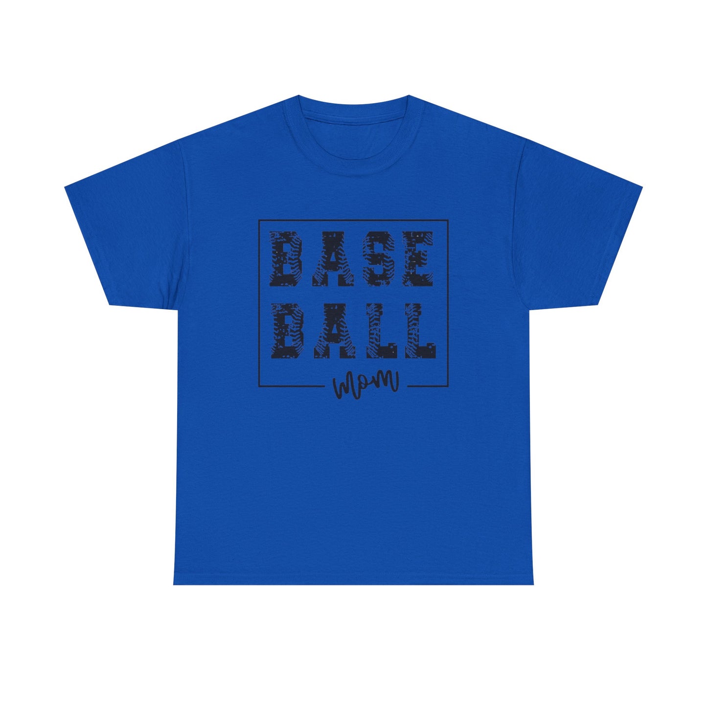 Baseball Mom - Unisex Heavy Cotton Graphic Tee (Gildan) - Size: S-5XL