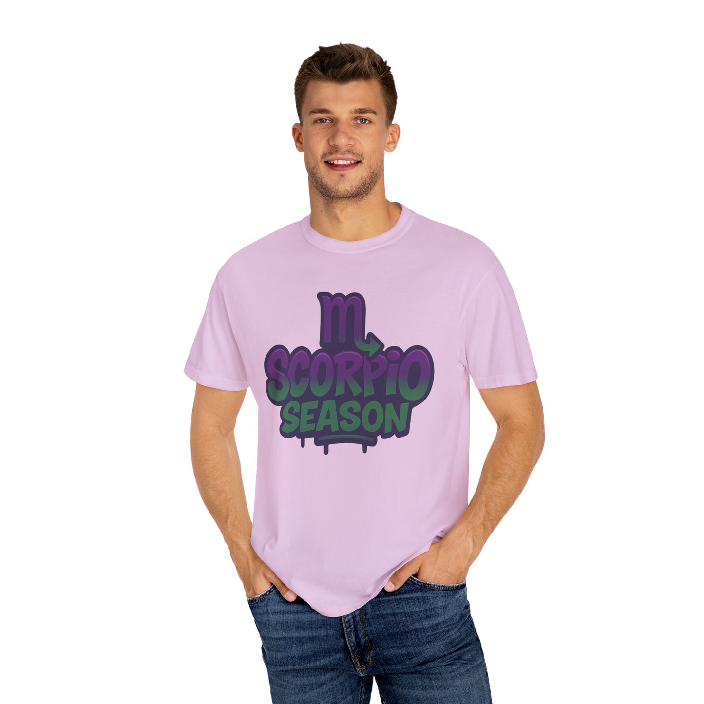 Scorpio Season Graphic T-shirt, Unisex Tee, Zodiac Shirt, Astrology Apparel, Gift for Scorpio, Horoscope Fashion