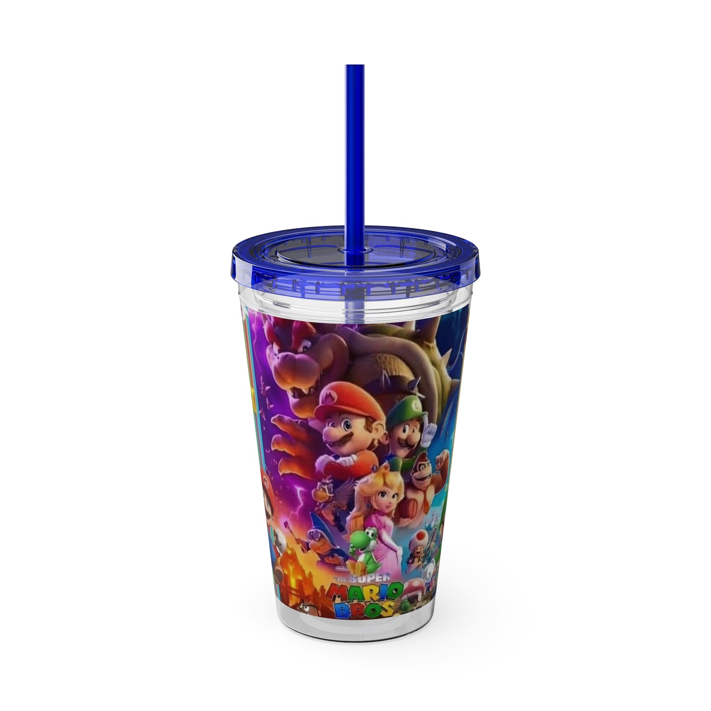 Kids Mario Sunsplash Tumbler with Straw, 16oz