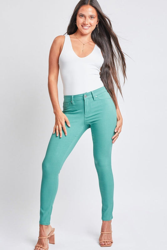 YMI Jeanswear - Hyperstretch Mid-Rise Skinny Pants - Size: S-3XL