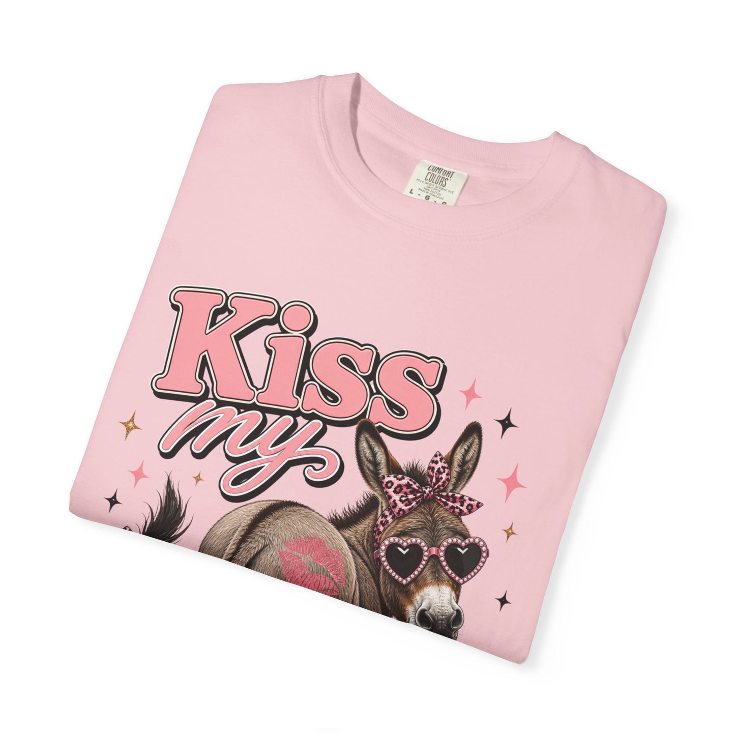 Kiss My Donkey T‑Shirt — Retro Sassy Graphic Tee - Size: S-4XL