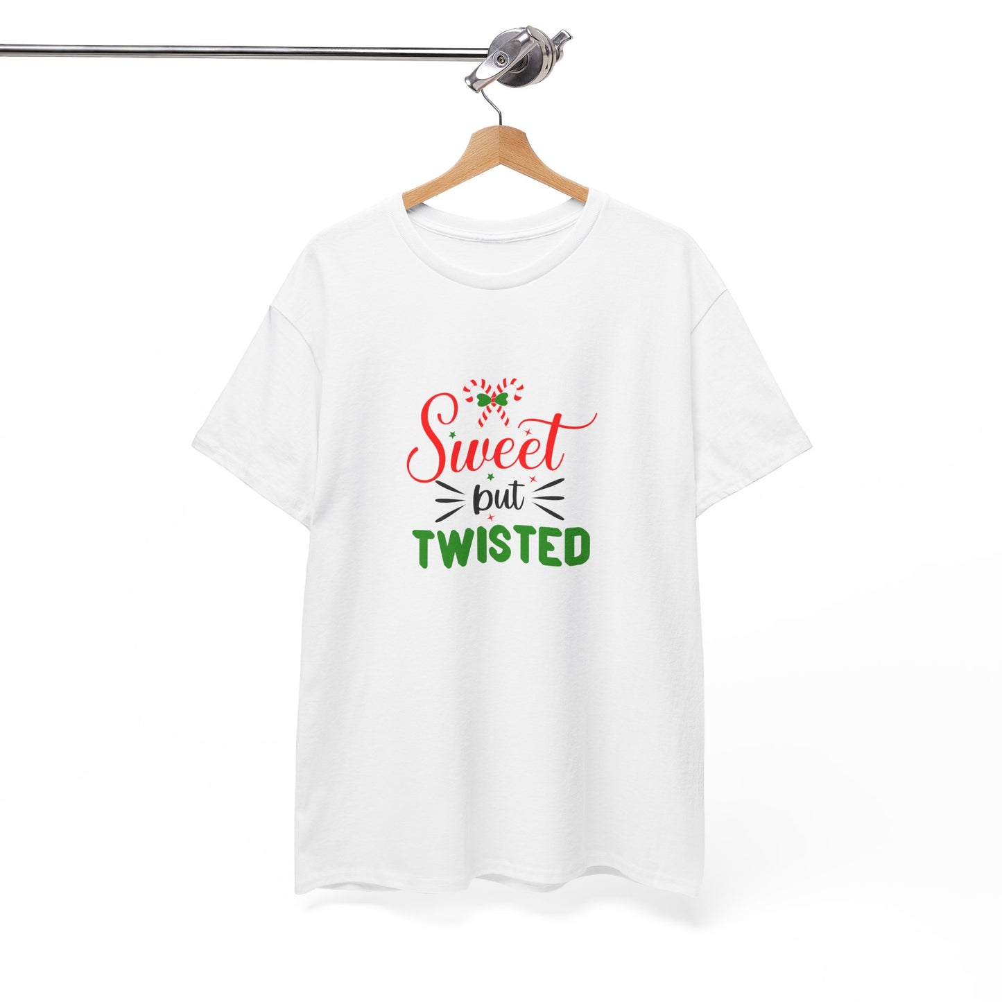 Sweet But Twisted - Unisex Heavy Cotton Tee - Size: S-5XL - Christmas Collection