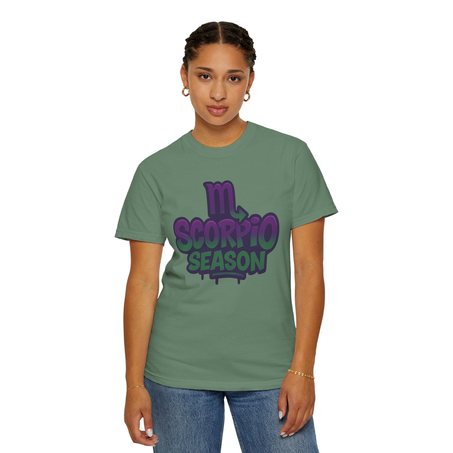 Scorpio Season Graphic T-shirt, Unisex Tee, Zodiac Shirt, Astrology Apparel, Gift for Scorpio, Horoscope Fashion