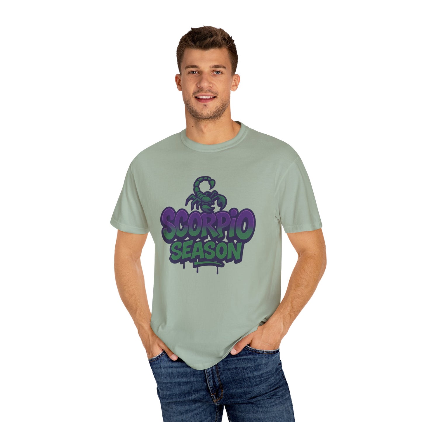 Scorpio Season Graphic T-Shirt, Stylish Scorpio Tee, Birthday Gift for Scorpio, Astrology Fan Apparel, Casual October T-Shirt