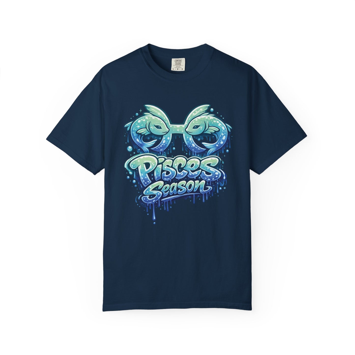 Pisces Season Graphic T-Shirt - Size: S-3XL