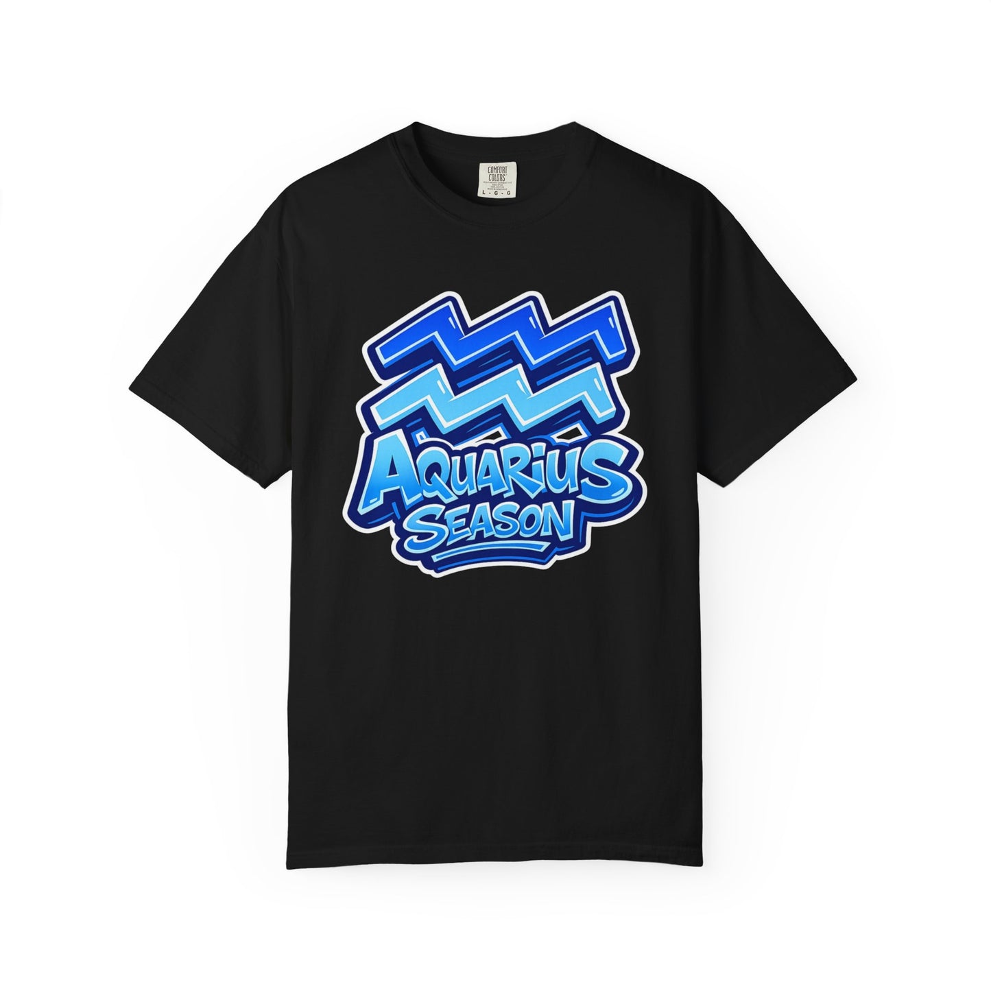 Aquarius Season T-Shirt - Zodiac Graphic Tee - Size: S-4XL