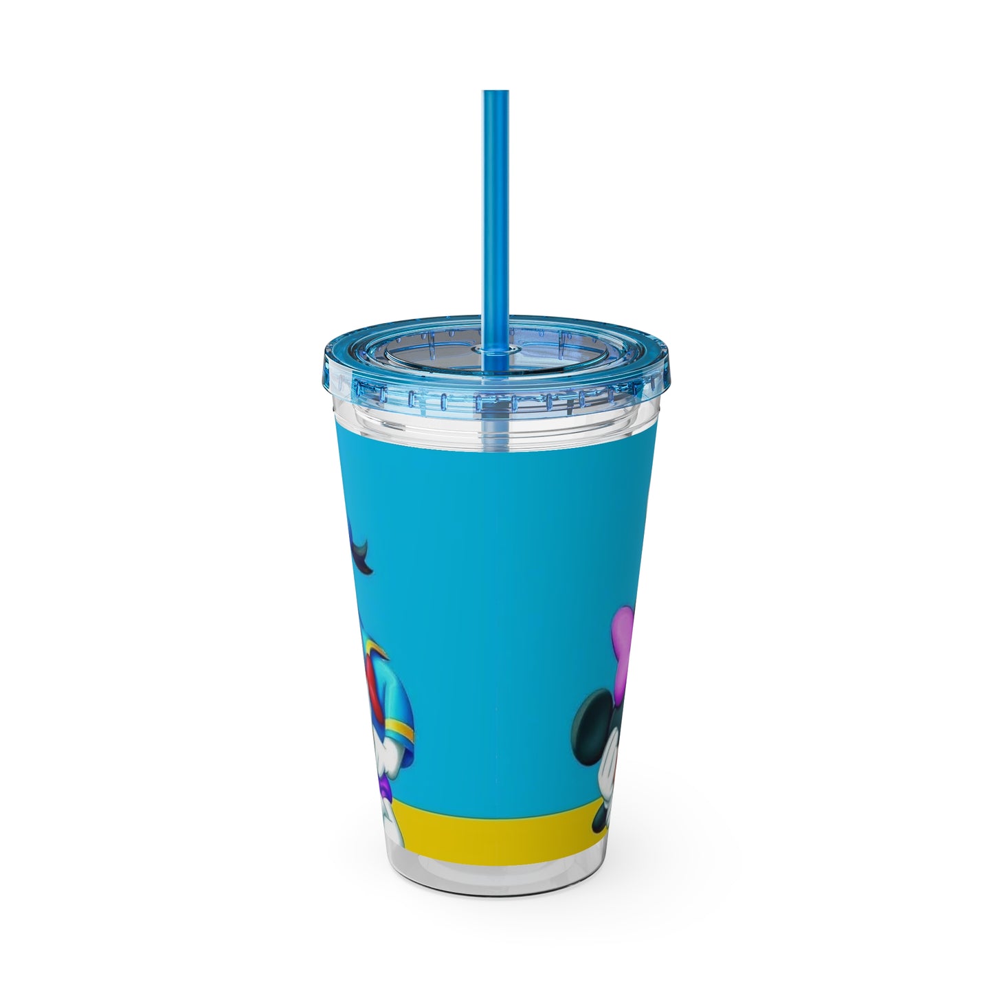 Kids Mickey & Friends Sunsplash Tumbler with Straw, 16oz