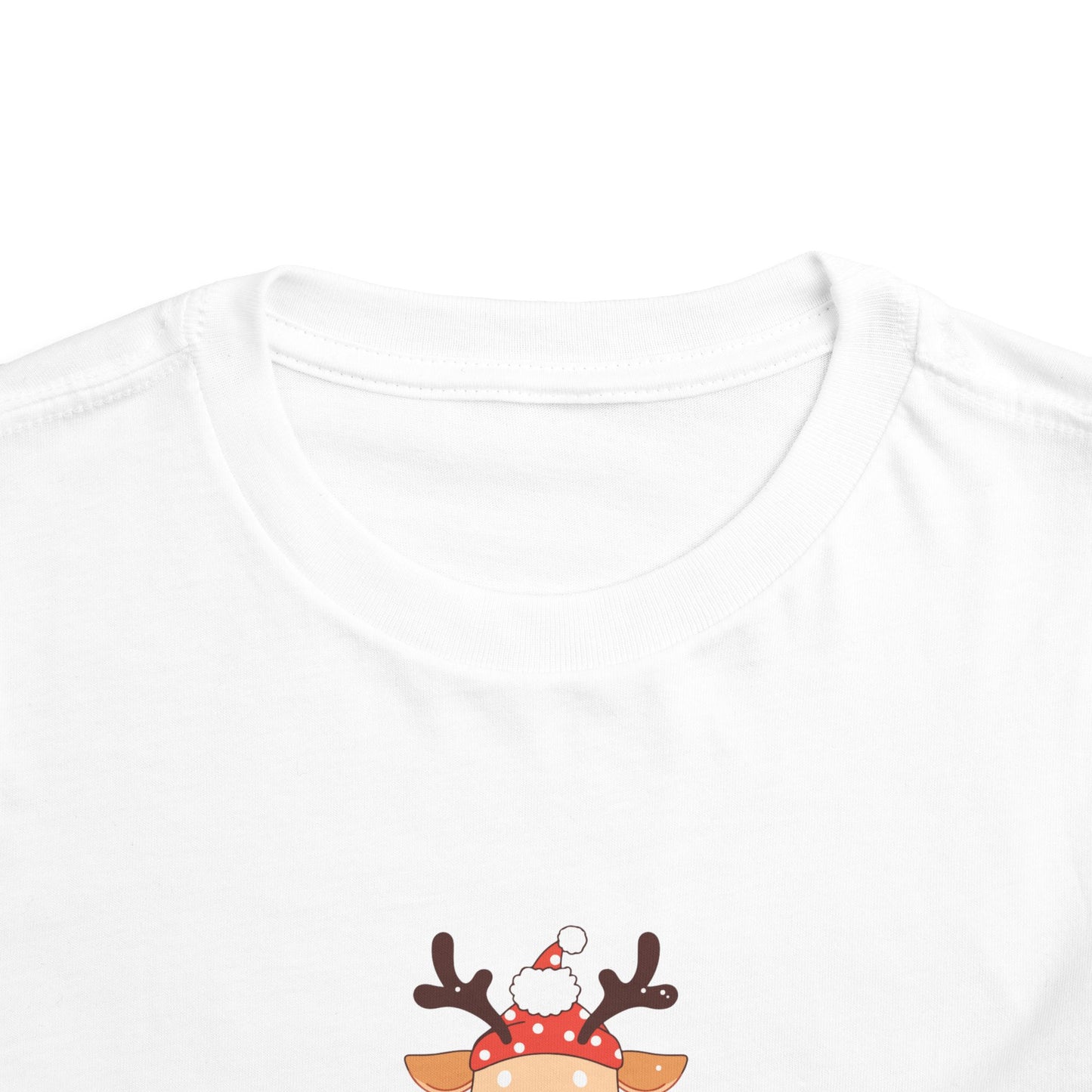 Definitely On The Cute List - Toddler Short Sleeve Tee - Size: 2T-5T - Christmas Collection