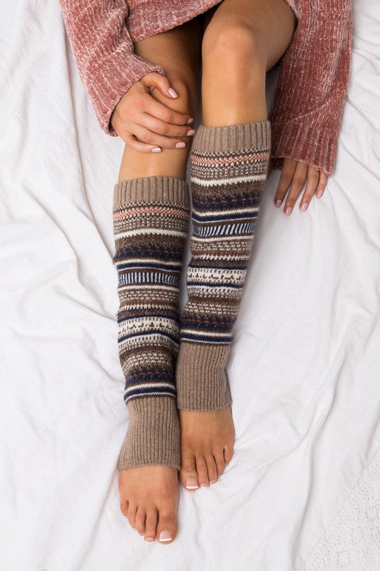 Short Fairisle Legwarmer