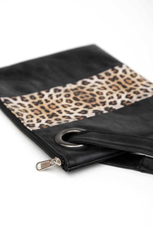 Leopard Dual Tone Clutch