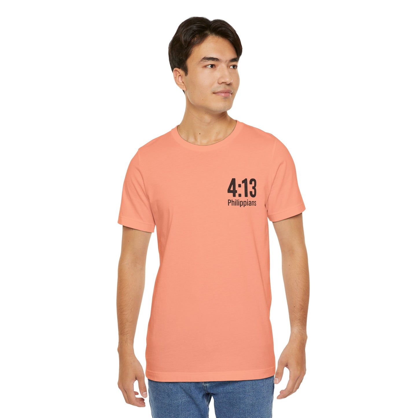 Philippians 4:13 - Unisex Short Sleeve Graphic Tee (Bella Canvas) - Size: XS-5XL