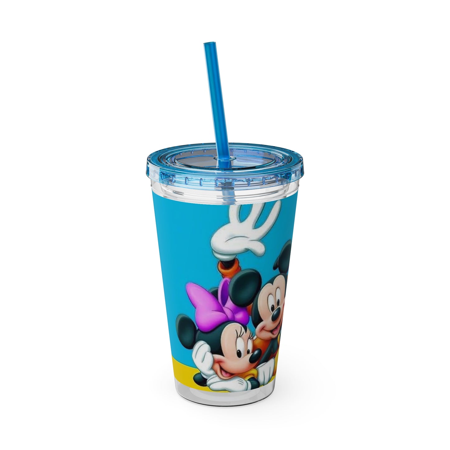 Kids Mickey & Friends Sunsplash Tumbler with Straw, 16oz