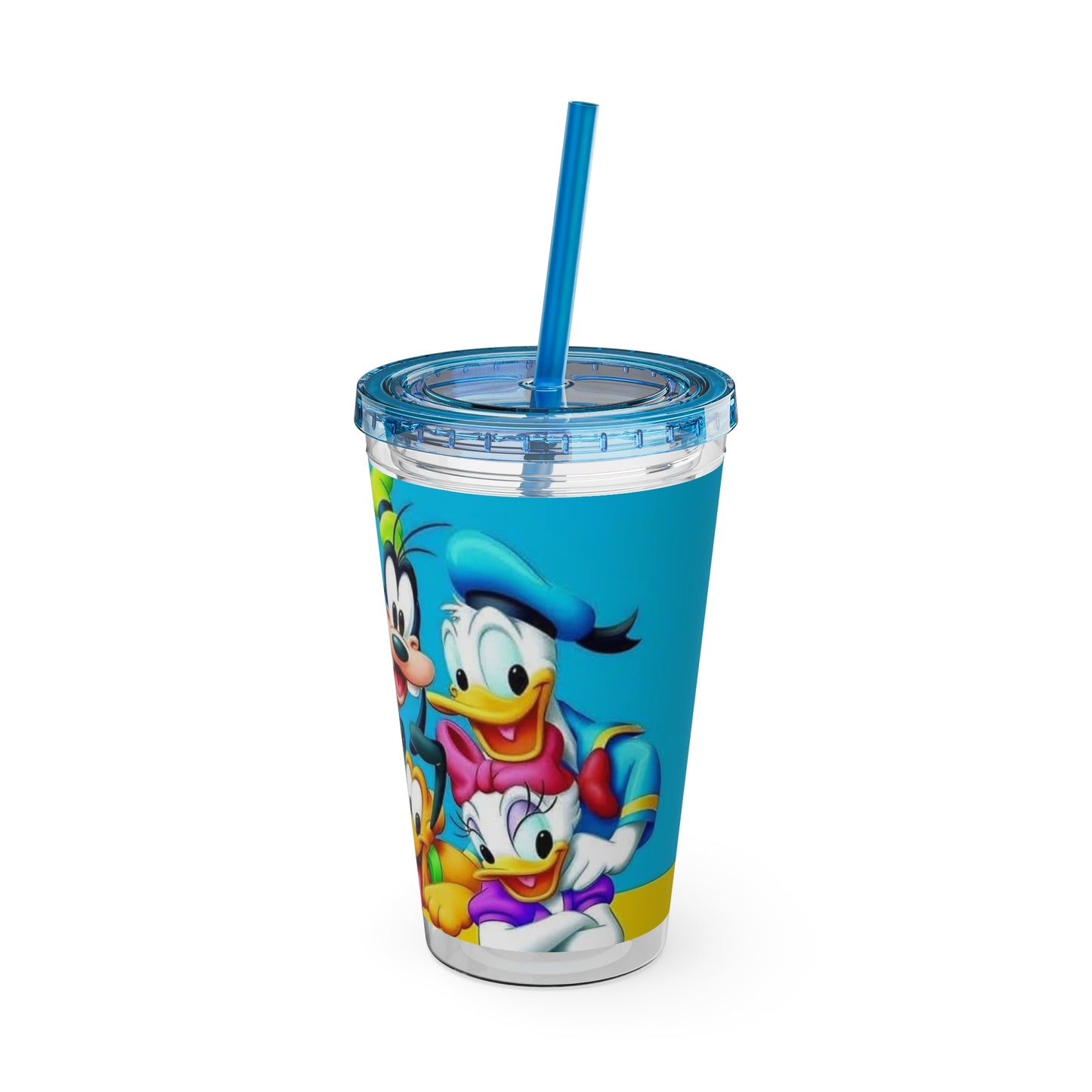 Kids Mickey & Friends Sunsplash Tumbler with Straw, 16oz