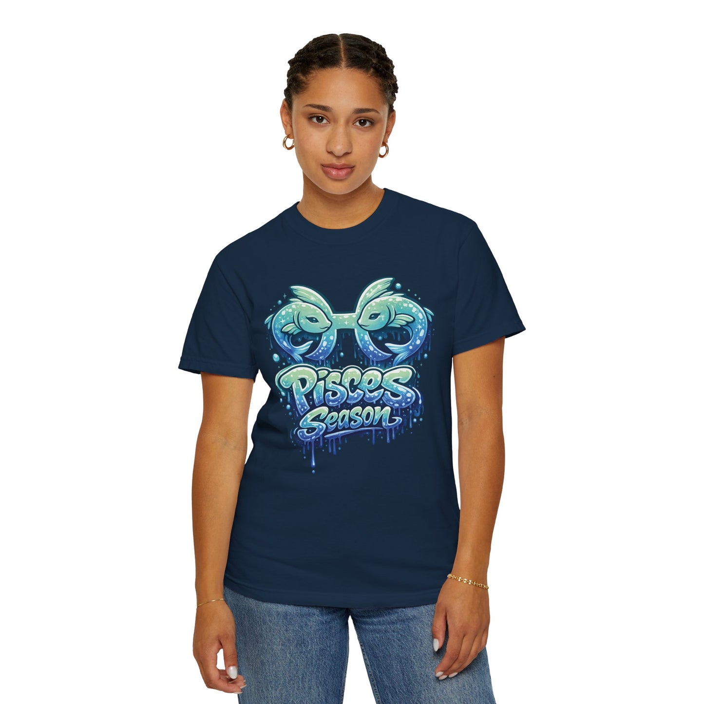 Pisces Season Graphic T-Shirt - Size: S-3XL