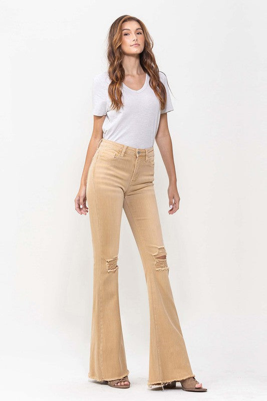 High Rise Flare Jeans