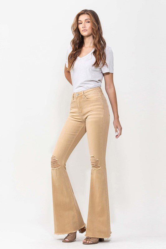 High Rise Flare Jeans