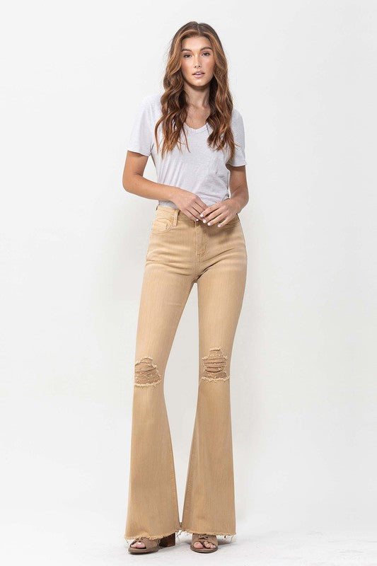 High Rise Flare Jeans