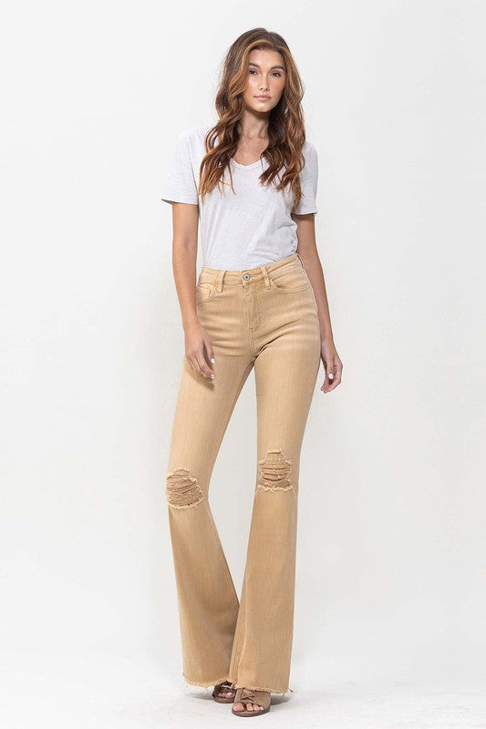 High Rise Flare Jeans