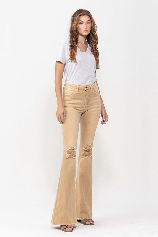 High Rise Flare Jeans