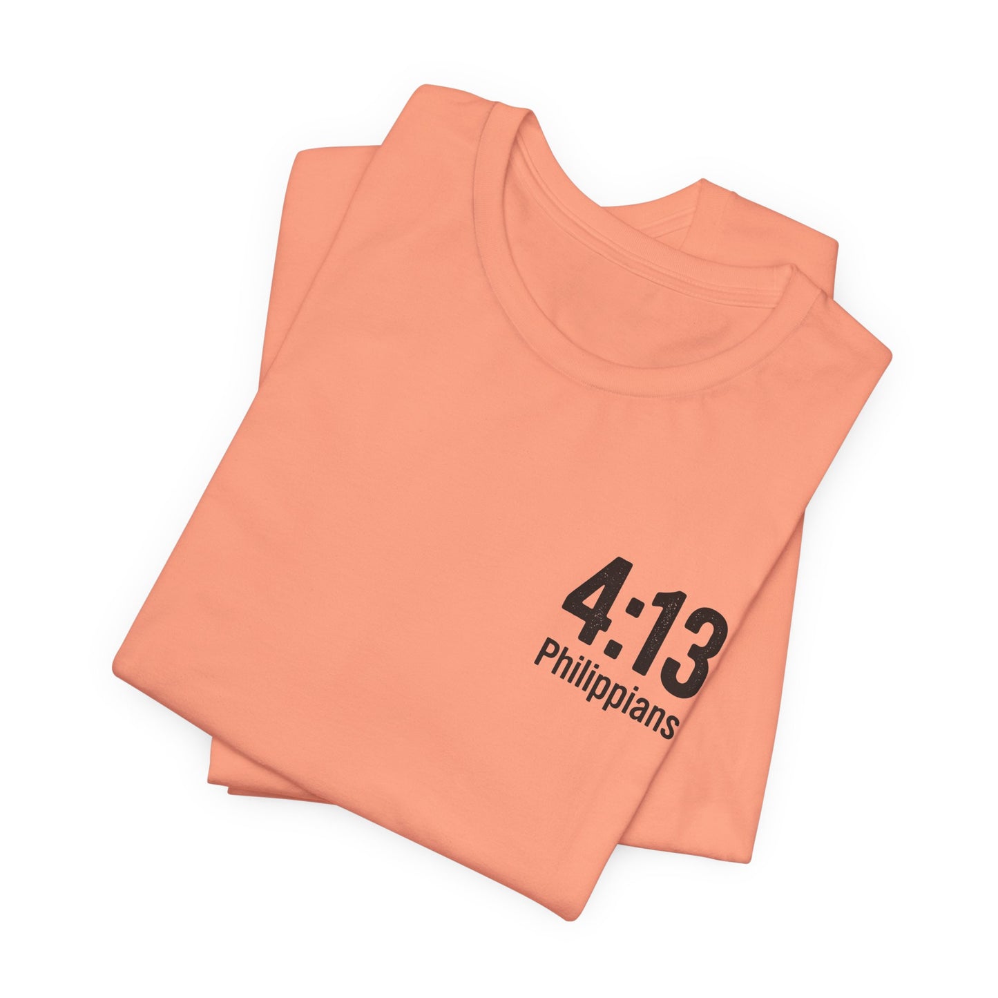 Philippians 4:13 - Unisex Short Sleeve Graphic Tee (Bella Canvas) - Size: XS-5XL