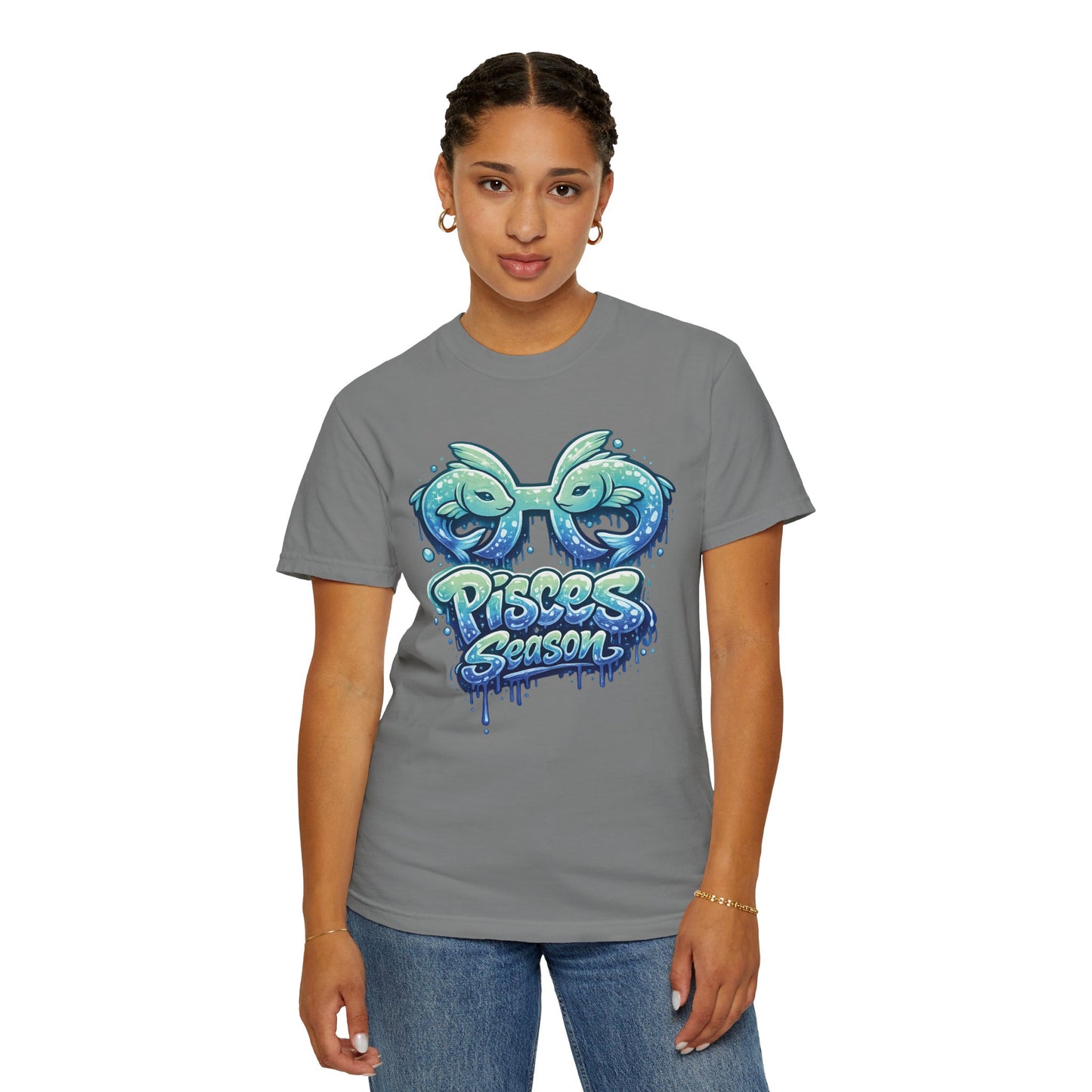 Pisces Season Graphic T-Shirt - Size: S-3XL
