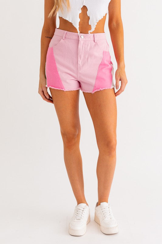 Le Lis - Color Blocked Shorts