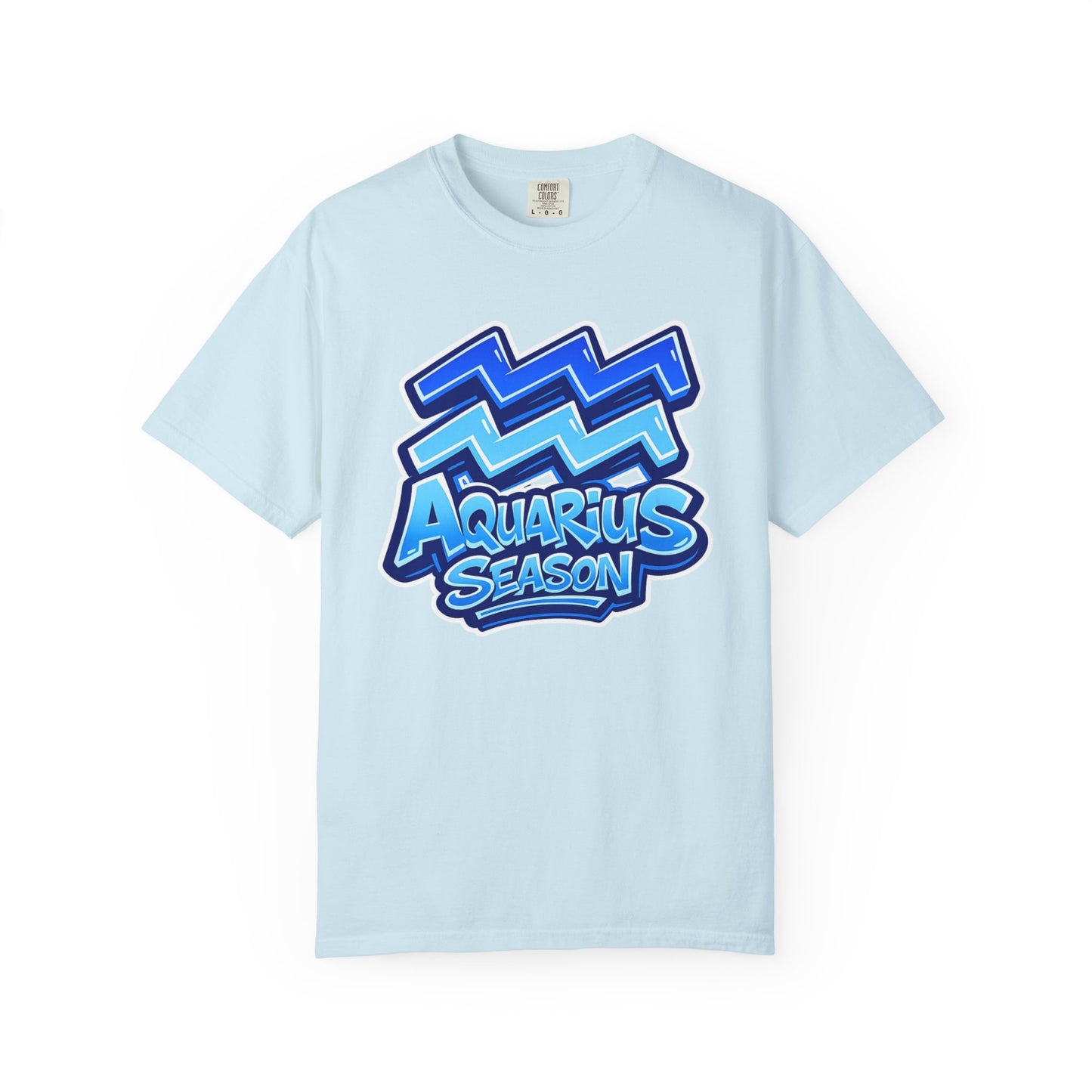 Aquarius Season T-Shirt - Zodiac Graphic Tee - Size: S-4XL