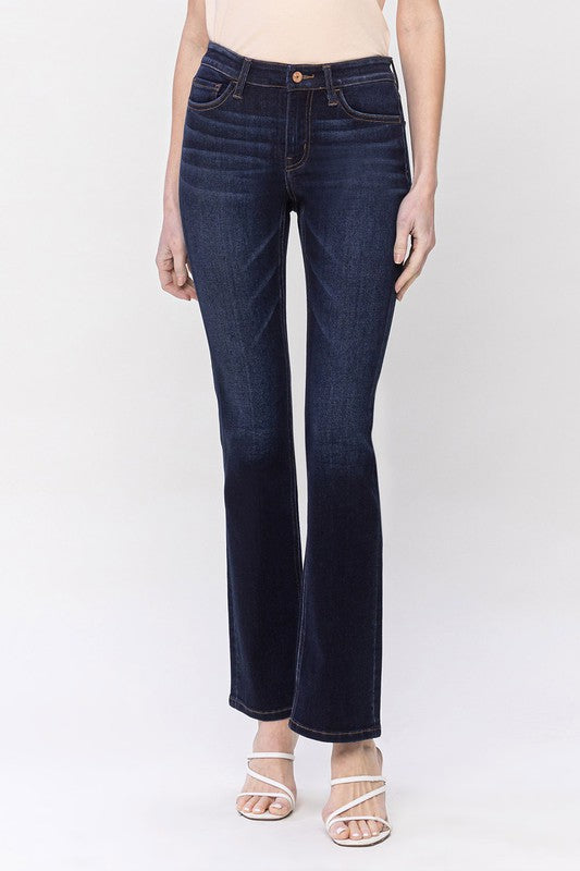 Mid Rise Bootcut Jeans