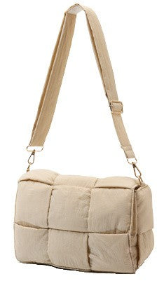 Romy Fold-Over Puffer Crossbody with Pouch